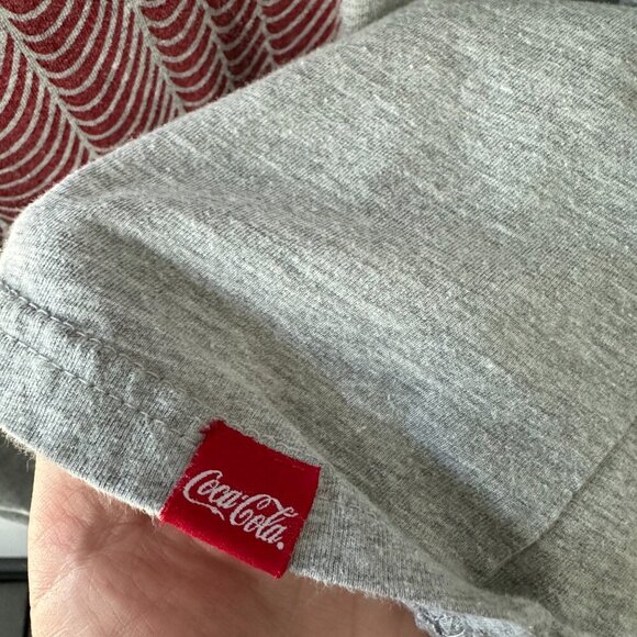 2XL Coca-Cola Primark Grey Tee Shirt - Picture 4 of 6